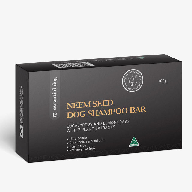 Essential Dog Neem & Eucalyptus Shampoo Bar — 100g