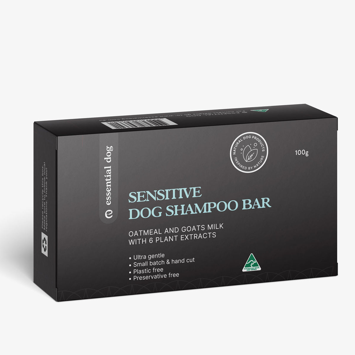 Essential Dog Oatmeal & Goat’s Milk Shampoo Bar — 100g