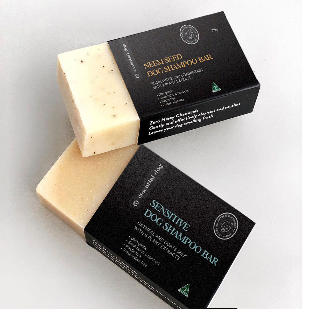Essential Dog Oatmeal & Goat’s Milk Shampoo Bar — 100g