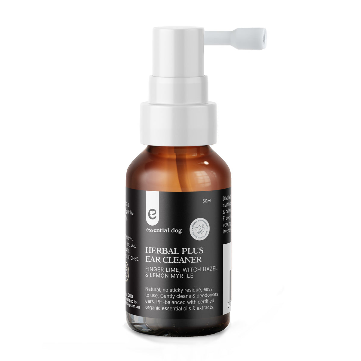 Essential Dog Herbal Plus Ear Cleaner — 50mL