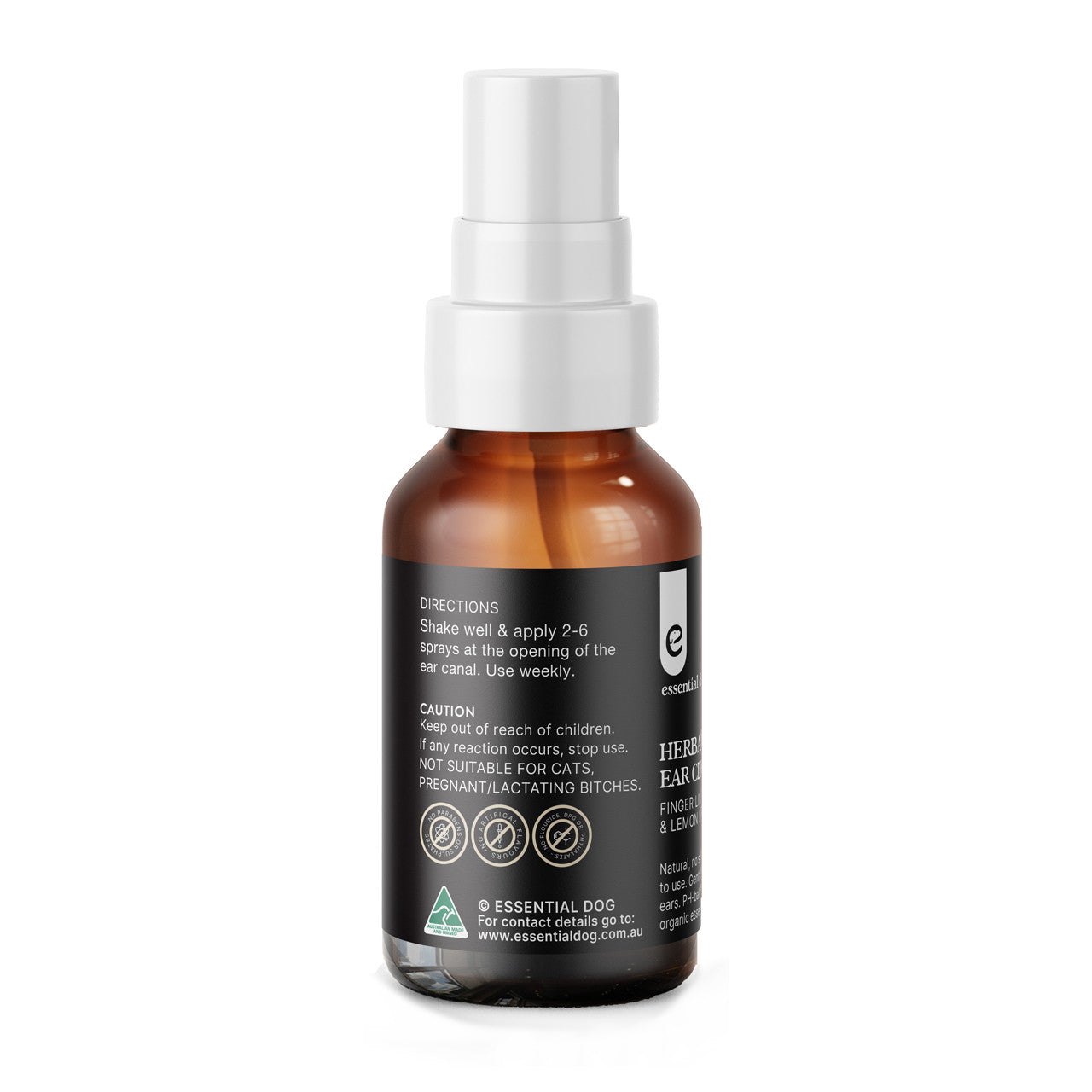 Essential Dog Herbal Plus Ear Cleaner — 50mL