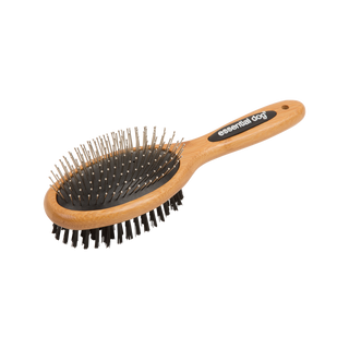 Essential Dog Bamboo Two-Sided Brush